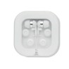 Écouteurs Confortables en Silicone Performants - MUSISOFT C Matières : ABS Couleurs : blanc marquage laser ultra précis