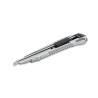 Cutter rétractable en aluminium pratique personnalisé - TRACTA Matières : aluminium Couleurs : argenté