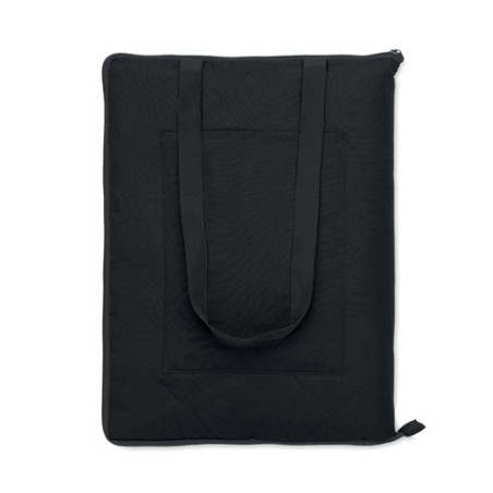 Couverture Pique-Nique Pliable Personnalisée Éco-responsable - PACAM Matières : EVA Couleurs : noir marquage laser ultra précis