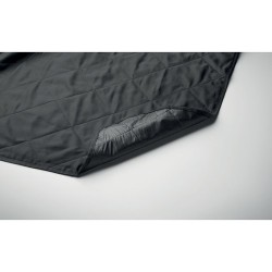 Couverture Pique-Nique Pliable Personnalisée Éco-responsable - PACAM Matières : EVA Couleurs : noir cadeau collaborateur premium