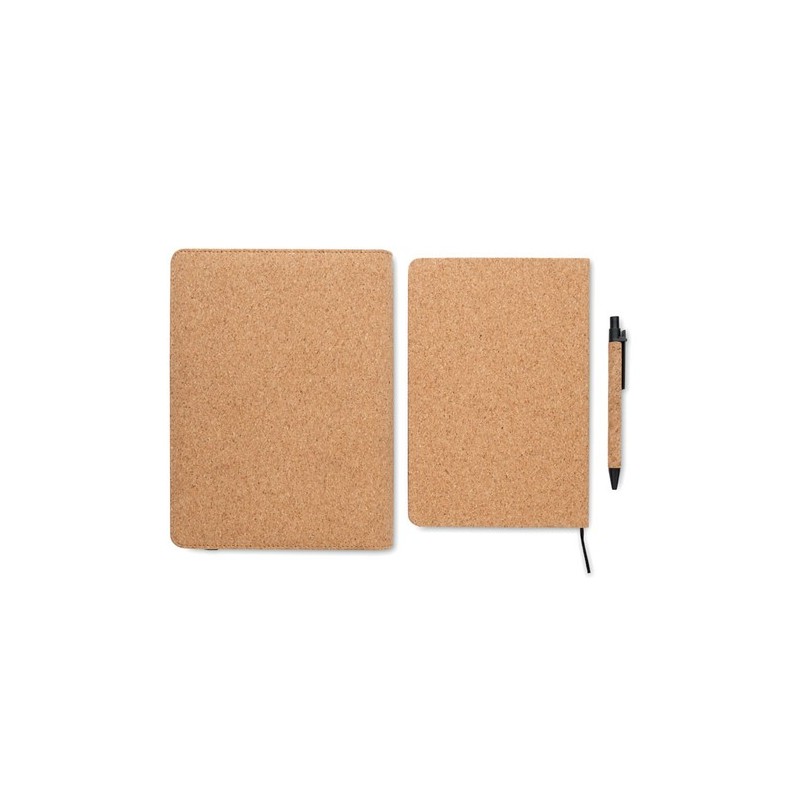 Conférencier A5 Éco-responsable en Liège - ORIGIN Pratique et Personnalisé Matières : liège Couleurs : beige personnalisable ave
