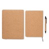 Conférencier A5 Éco-responsable en Liège - ORIGIN Pratique et Personnalisé Matières : liège Couleurs : beige personnalisable ave