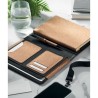 Conférencier A5 Éco-responsable en Liège - ORIGIN Pratique et Personnalisé Matières : liège Couleurs : beige marquage laser ultr