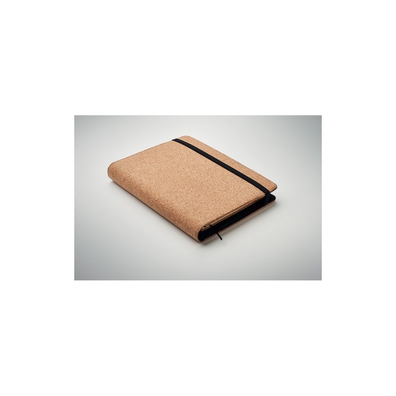 Conférencier A5 Éco-responsable en Liège - ORIGIN Pratique et Personnalisé Matières : liège Couleurs : beige cadeau collaborateu