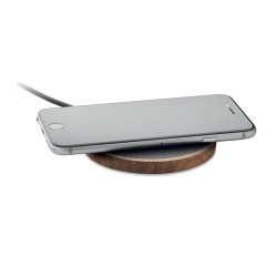 Chargeur sans fil  15W en acacia - ACAWAI Matières : bois Couleurs : noir 2