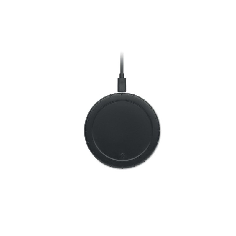 Chargeur sans fil Éco-responsable 15W MATICLESS Matières : ABS recyclé Couleurs : bois livraison express 24h 48h