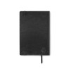 Carnet A5 personnalisé en PU recyclé - BRETA, idéal pour votre bureau pas cher Couleurs : noir Matières : PU recyclé marquage la