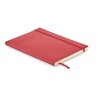 Carnet A5 personnalisé en PU recyclé - BRETA, idéal pour votre bureau pas cher Couleurs : rouge Matières : PU recyclé cadeau ent