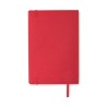 Carnet A5 personnalisé en PU recyclé - BRETA, idéal pour votre bureau pas cher Couleurs : rouge Matières : PU recyclé objet prom