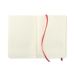 Carnet A5 personnalisé en PU recyclé - BRETA, idéal pour votre bureau pas cher Couleurs : rouge Matières : PU recyclé cadeau cli