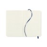 Carnet A5 personnalisé en PU recyclé - BRETA, idéal pour votre bureau pas cher Couleurs : bleu Matières : PU recyclé marquage co