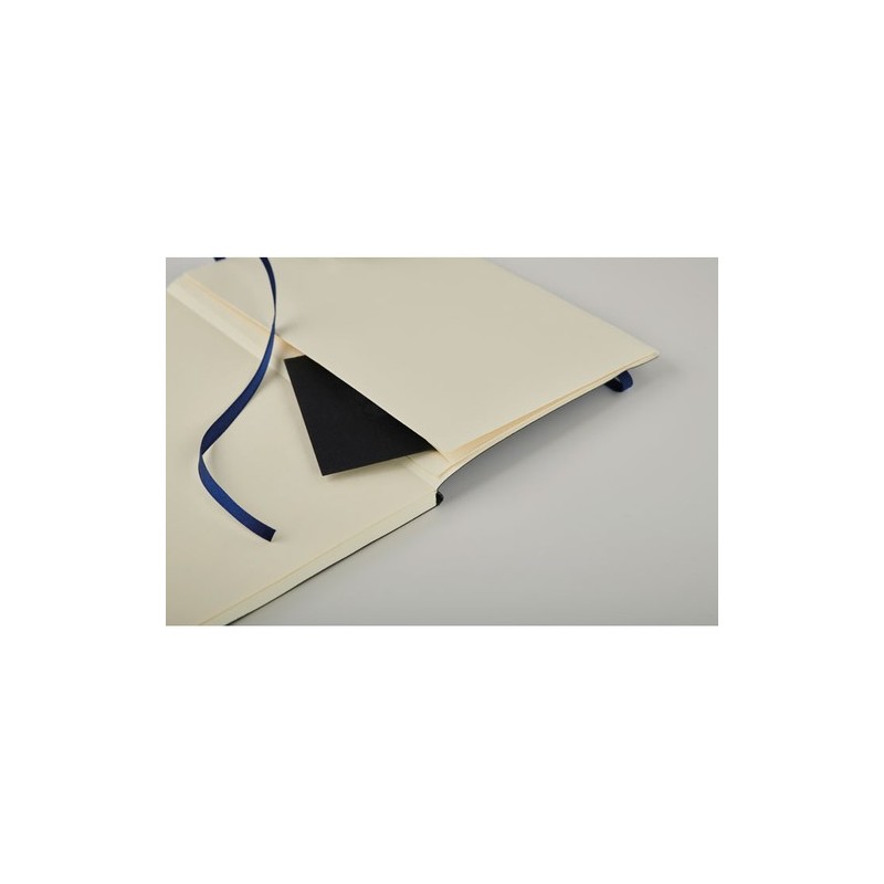Carnet A5 personnalisé en PU recyclé - BRETA, idéal pour votre bureau pas cher Couleurs : bleu Matières : PU recyclé goodies pub
