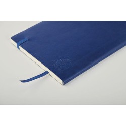 Carnet A5 personnalisé en PU recyclé - BRETA, idéal pour votre bureau pas cher Couleurs : bleu Matières : PU recyclé personnalis