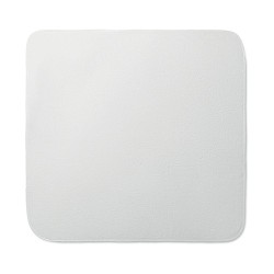 Cape de bain personnalisée en coton - HUGME Matières : coton Couleurs : blanc personnalisable avec votre logo