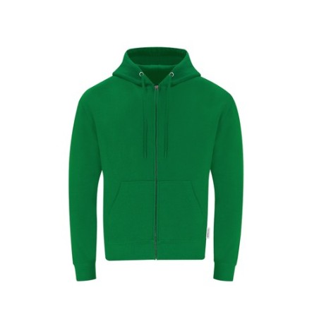 Sweat-Shirt à Capuche Éco-responsable avec Crémaillère Adulte Walder Matières : coton organique Taille textile : 3XL Couleurs : 