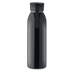 Bouteille en acier inox personnalisée 650ml - BIRA, cadeau d'entreprise Matières : acier inoxydable Couleurs : noir accessoire é