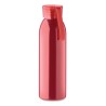 Bouteille en acier inox personnalisée 650ml - BIRA, cadeau d'entreprise Matières : acier inoxydable Couleurs : rouge personnalis