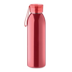 Bouteille en acier inox personnalisée 650ml - BIRA, cadeau d'entreprise Matières : acier inoxydable Couleurs : rouge marquage la