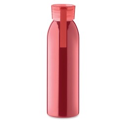 Bouteille en acier inox personnalisée 650ml - BIRA, cadeau d'entreprise Matières : acier inoxydable Couleurs : rouge objet publi