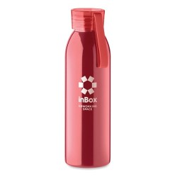 Bouteille en acier inox personnalisée 650ml - BIRA, cadeau d'entreprise Matières : acier inoxydable Couleurs : rouge cadeau clie