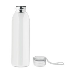 Bouteille en acier inox personnalisée 650ml - BIRA, cadeau d'entreprise Matières : acier inoxydable Couleurs : blanc goodies per