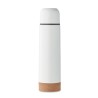 Bouteille isotherme  personnalisée 500ml AVENTUR Couleurs : blanc Matières : acier inoxydable recyclé goodies publicitaire événe