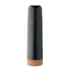 Bouteille isotherme  personnalisée 500ml AVENTUR Couleurs : noir Matières : acier inoxydable recyclé personnalisable avec votre 