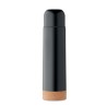 Bouteille isotherme  personnalisée 500ml AVENTUR Couleurs : noir Matières : acier inoxydable recyclé cadeau entreprise pas cher