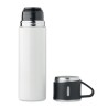 Bouteille Isotherme Personnalisée 420 ml TONIA Matières : acier inoxydable Couleurs : blanc impression haute définition