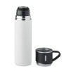 Bouteille Isotherme Personnalisée 420 ml TONIA Matières : acier inoxydable Couleurs : blanc objet promotionnel éco-responsable