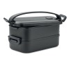Boîte à lunch isotherme personnalisée en PP - IDOLUNCH Matières : polypropylène (PP) Couleurs : noir cadeau entreprise pas cher