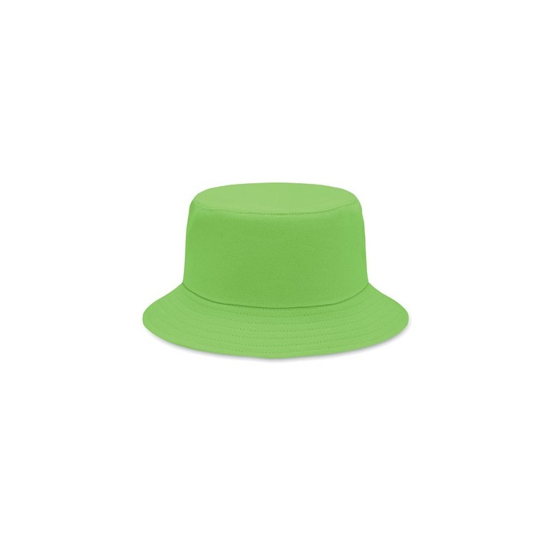 Bob personnalisé en coton brossé 260gr/m² tendance Monti pas cher Matières : coton Couleurs : vert citron