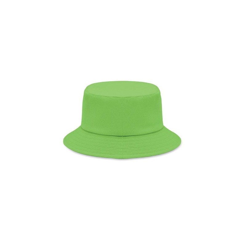 Bob personnalisé en coton brossé 260gr/m² tendance Monti pas cher Matières : coton Couleurs : vert citron marquage couleur éclat