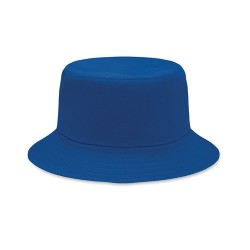 Bob personnalisé en coton brossé 260gr/m² tendance Monti pas cher Matières : coton Couleurs : bleu royal goodies publicitaire év