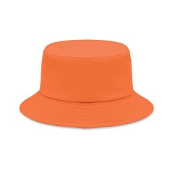 Bob personnalisé en coton brossé 260gr/m² tendance Monti pas cher Matières : coton Couleurs : orange cadeau affaires élégant