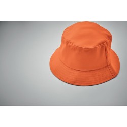 Bob personnalisé en coton brossé 260gr/m² tendance Monti pas cher Matières : coton Couleurs : orange marquage laser ultra précis