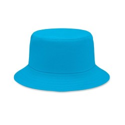 Bob personnalisé en coton brossé 260gr/m² tendance Monti pas cher Matières : coton Couleurs : turquoise marquage laser ultra pré