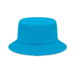 Bob personnalisé en coton brossé 260gr/m² tendance Monti pas cher Matières : coton Couleurs : turquoise objet publicitaire robus