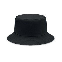 Bob personnalisé en coton brossé 260gr/m² tendance Monti pas cher Matières : coton Couleurs : noir livraison express 24h 48h