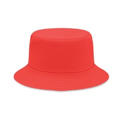 Bob personnalisé en coton brossé 260gr/m² tendance Monti pas cher Matières : coton Couleurs : rouge livraison express 24h 48h