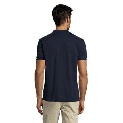 Polo personnalisé homme en polycoton 200g - PRIME MEN Matières : PET Taille textile : S Couleurs : french navy objet publicitair
