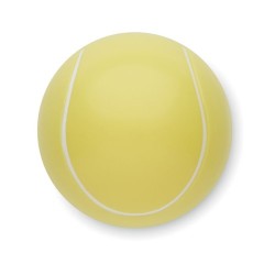 Baume à lèvres  et personnalisé balle de tennis – Tennis Matières : ABS Couleurs : jaune cadeau entreprise pas cher