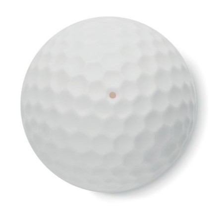 Baume à lèvres personnalisé SPF10 vanille  balle de golf Matières : ABS Couleurs : blanc personnalisable avec votre logo