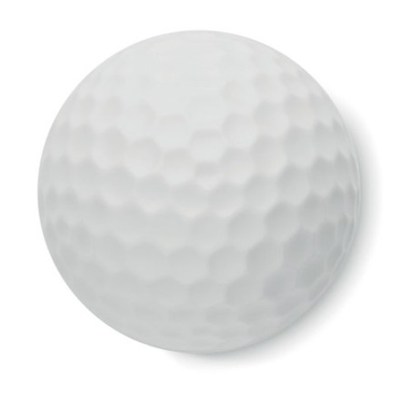 Baume à lèvres personnalisé SPF10 vanille  balle de golf Matières : ABS Couleurs : blanc cadeau entreprise pas cher