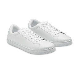Baskets Personnalisées en PU Taille 47 - BLANCOS Matières : PU Couleurs : blanc 2