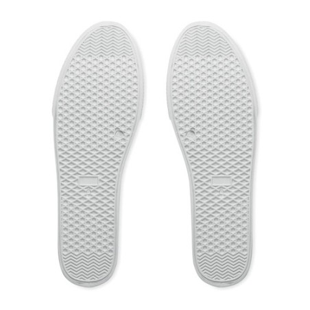 Baskets Personnalisées en PU Taille 47 - BLANCOS Matières : PU Couleurs : blanc personnalisation rapide en France