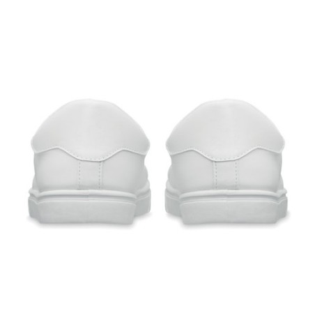 Baskets Personnalisées en PU Taille 47 - BLANCOS Matières : PU Couleurs : blanc goodies entreprise design