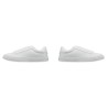 Baskets Personnalisées en PU Taille 47 - BLANCOS Matières : PU Couleurs : blanc cadeau client original