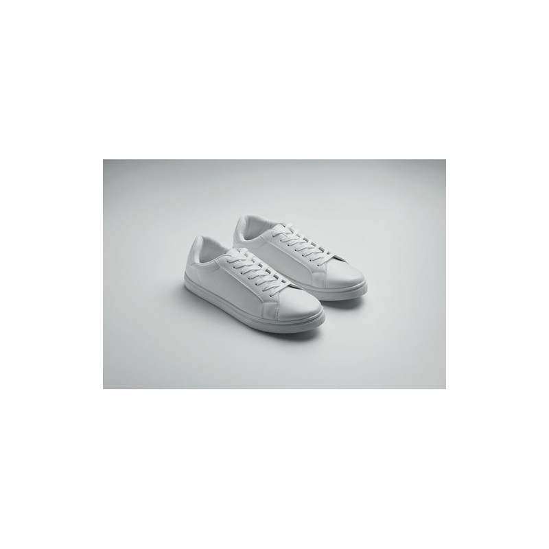Baskets Éco-responsables en PU Taille 46 Confort et Style Blancos Matières : PU Couleurs : blanc livraison express 24h 48h