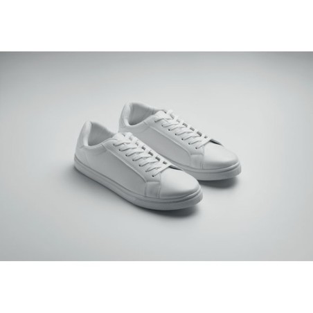 Baskets Éco-responsables en PU Taille 46 Confort et Style Blancos Matières : PU Couleurs : blanc livraison express 24h 48h